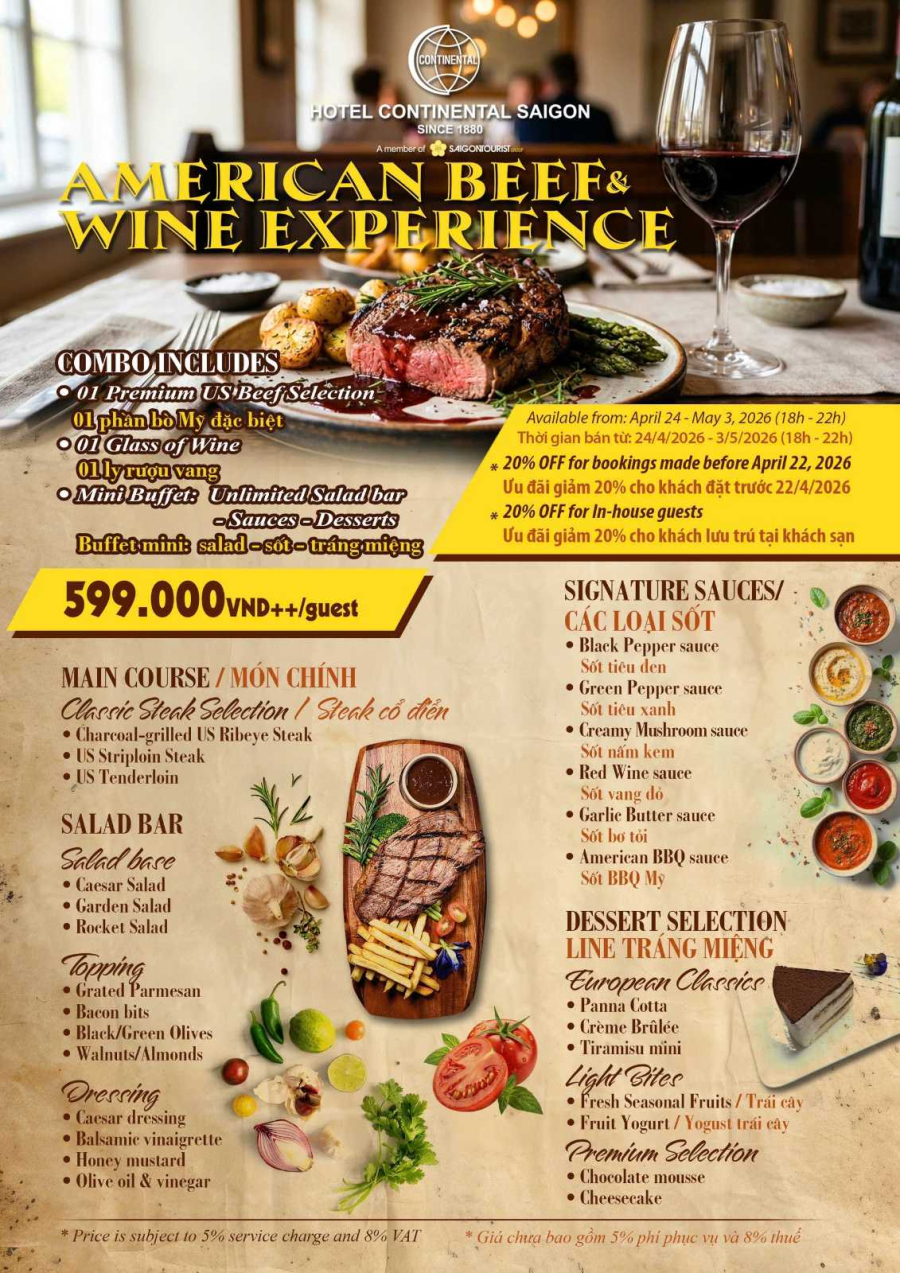  American Beef & Wine Experience